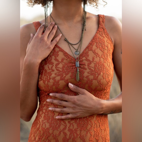 Joyfolie Carmel slip dress - Picture 5 of 10